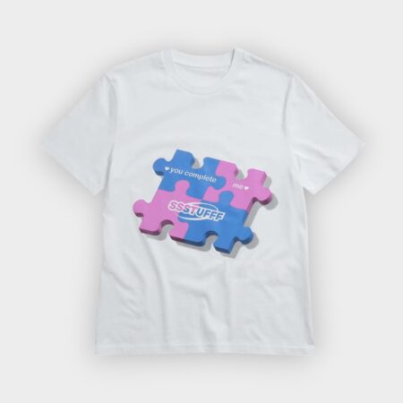 Camiseta Ssstufff Puzzle white