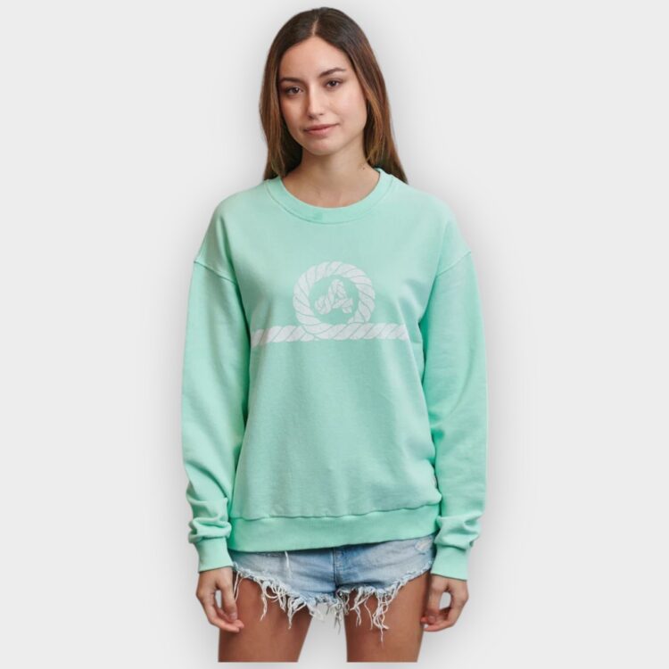 Sudadera Amarras Myrtle verde