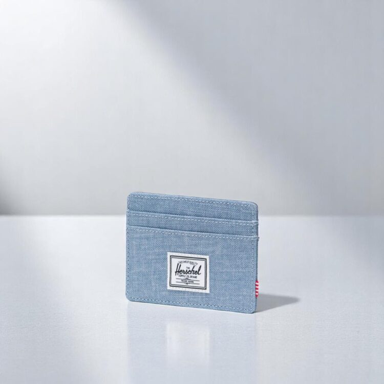 tarjetero Herschel Charlie blue