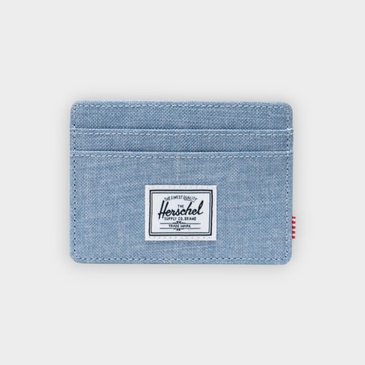tarjetero Herschel Charlie blue