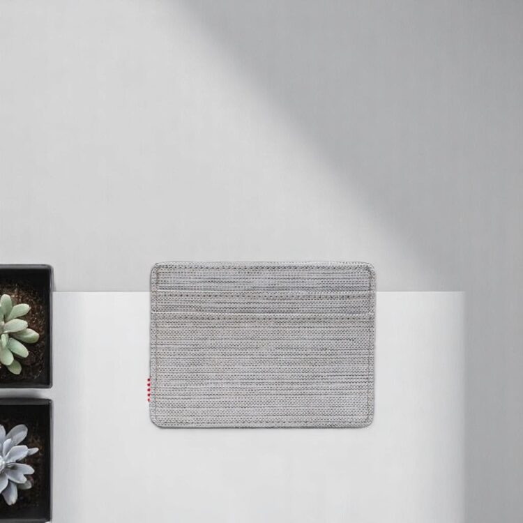 tarjetero Herschel Charlie grey