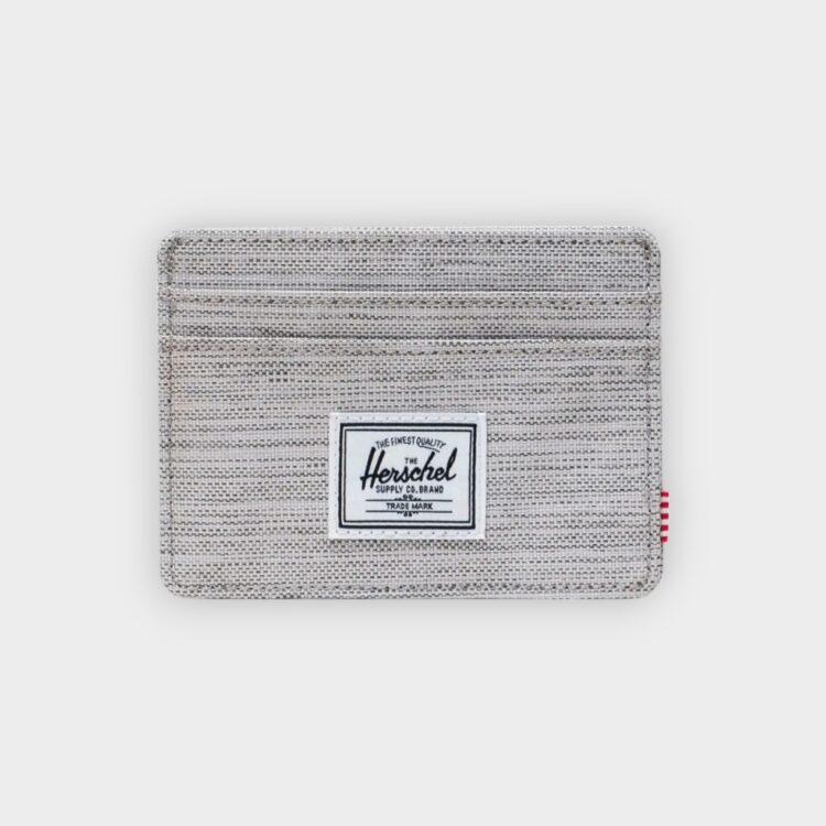 tarjetero Herschel Charlie grey