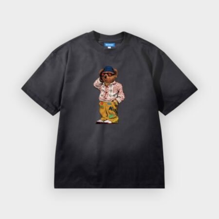 camiseta Folk pirate black