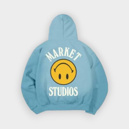 sudadera Smiley upside blue