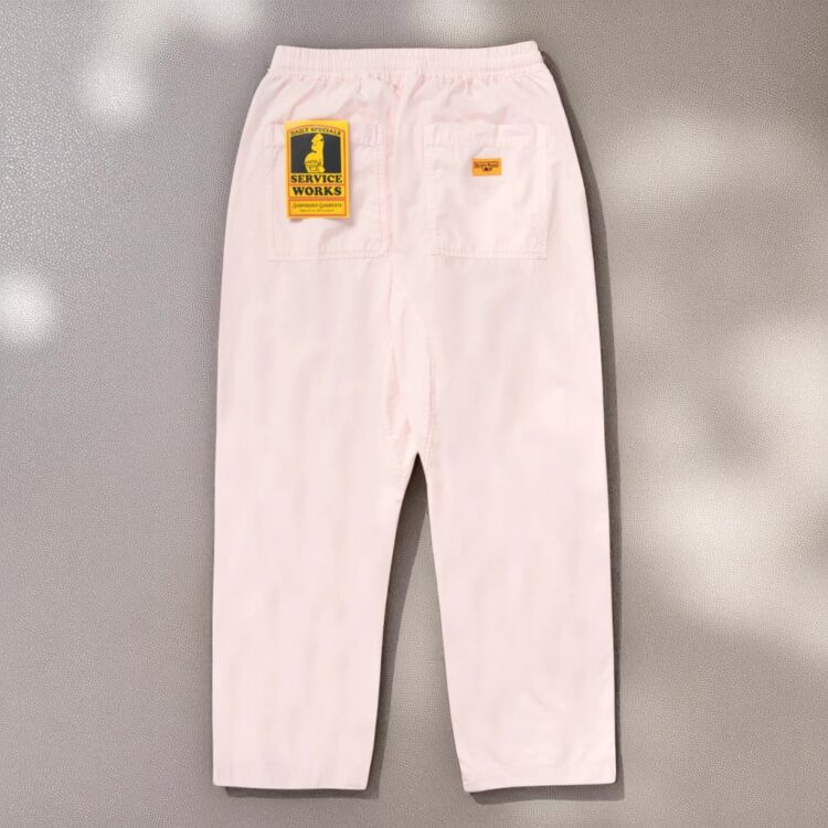 Pantalones Service Works pink
