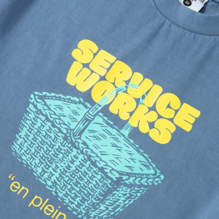 camiseta Service Works slate