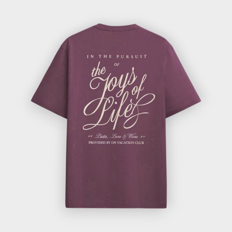 camiseta On Vacation Joys