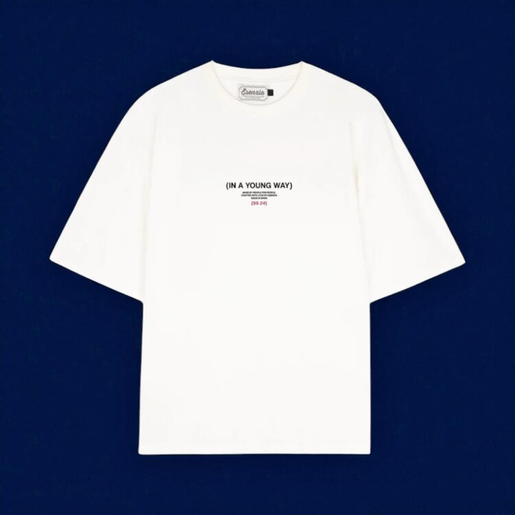 Camiseta Esenzia Kiss white