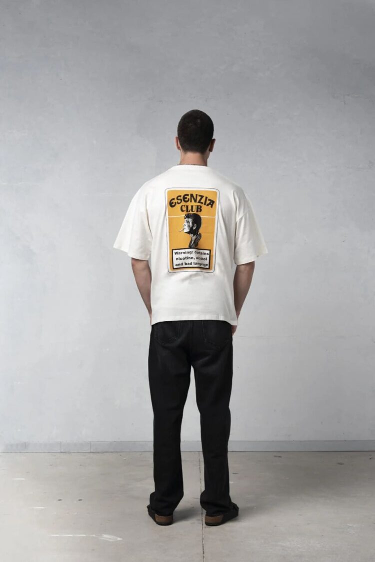 Camiseta Esenzia white Camel