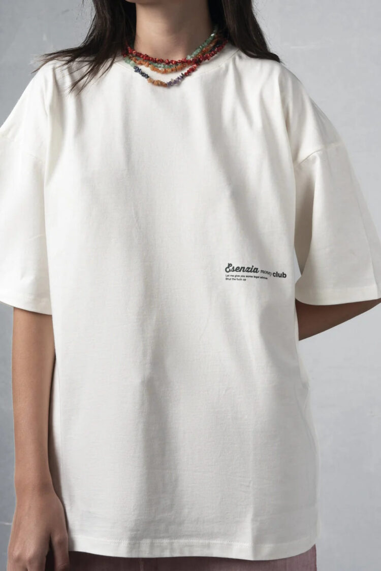 Camiseta Esenzia white Wolf