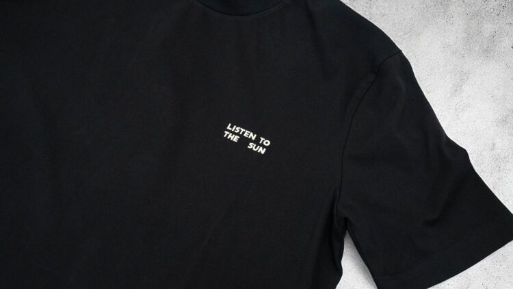 Camiseta Bask Listen black