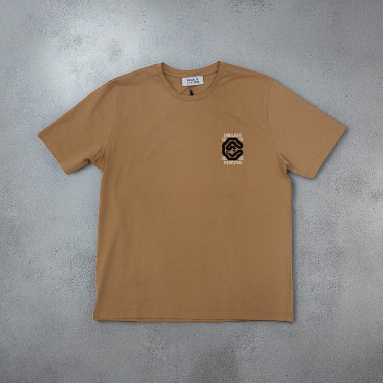 Camiseta Bask Snake coffee