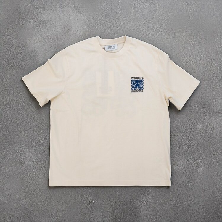 Camiseta Bask Pulpo cream