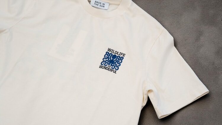 Camiseta Bask Pulpo cream