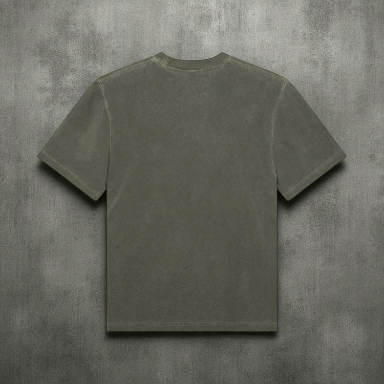 Camiseta Deus Shield green