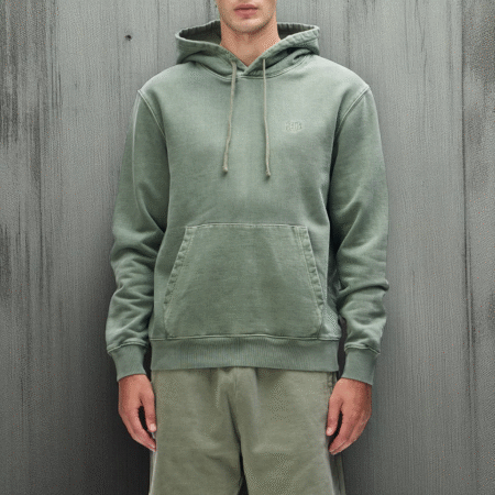 Sudadera Deus Shield green