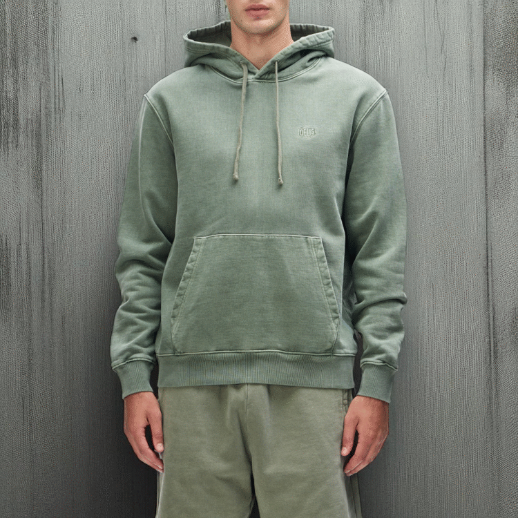 Sudadera Deus Shield green