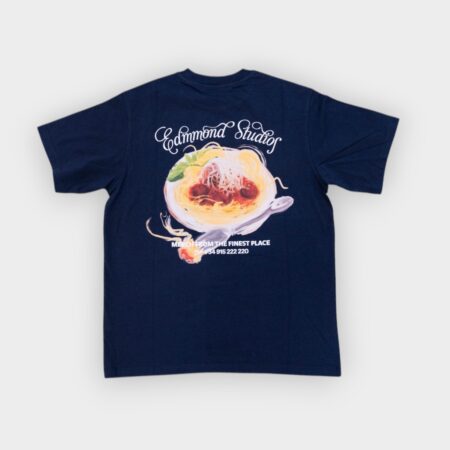 Edmmond - Camiseta La trattoria plain navy