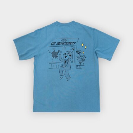 Edmmond Studios - Camiseta Les eblouissements plain steel