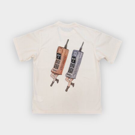 Edmmond Studios - Camiseta Call me plain off white