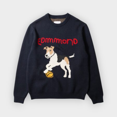 Edmmond - Jersey Finot Sweater Navy