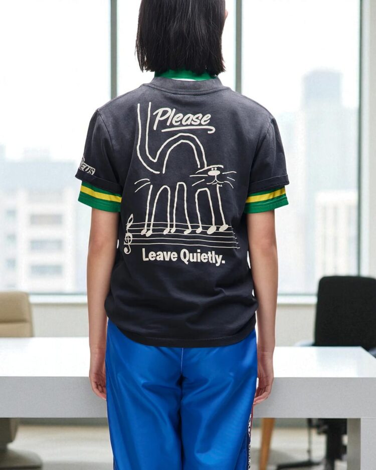 Camiseta Deus Ostinato anthracite