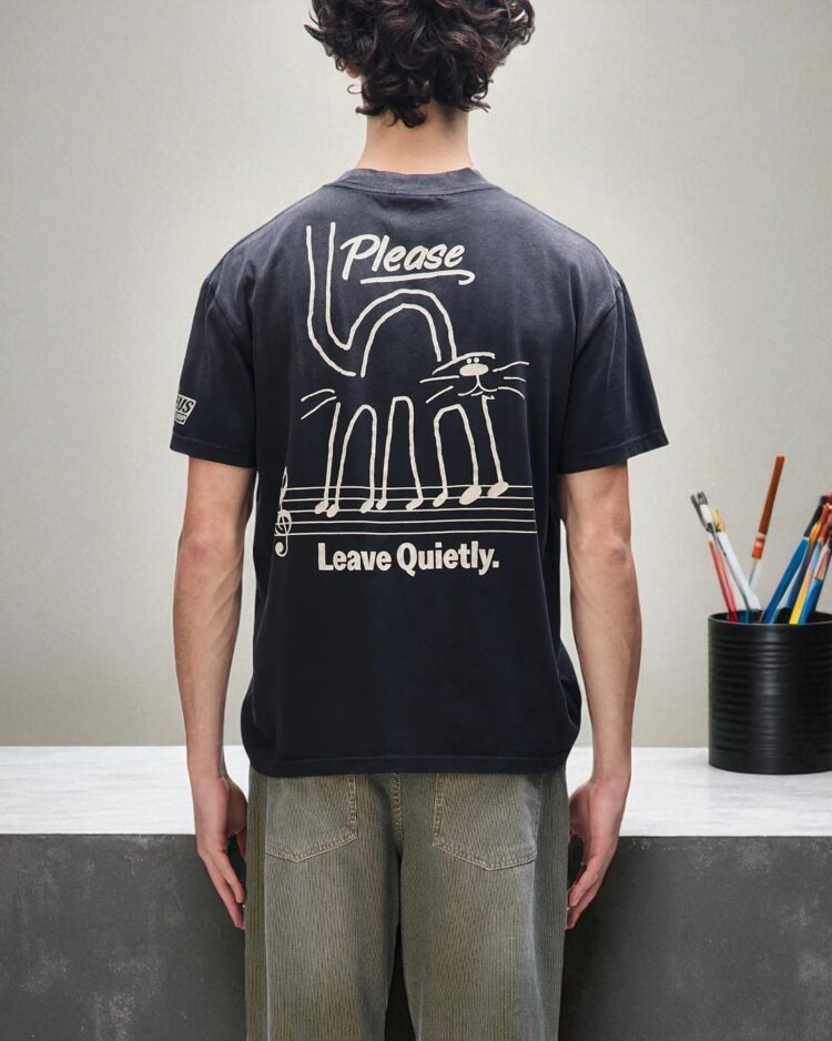 Camiseta Deus Ostinato anthracite