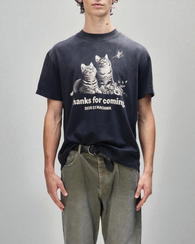 Camiseta Deus Ostinato anthracite