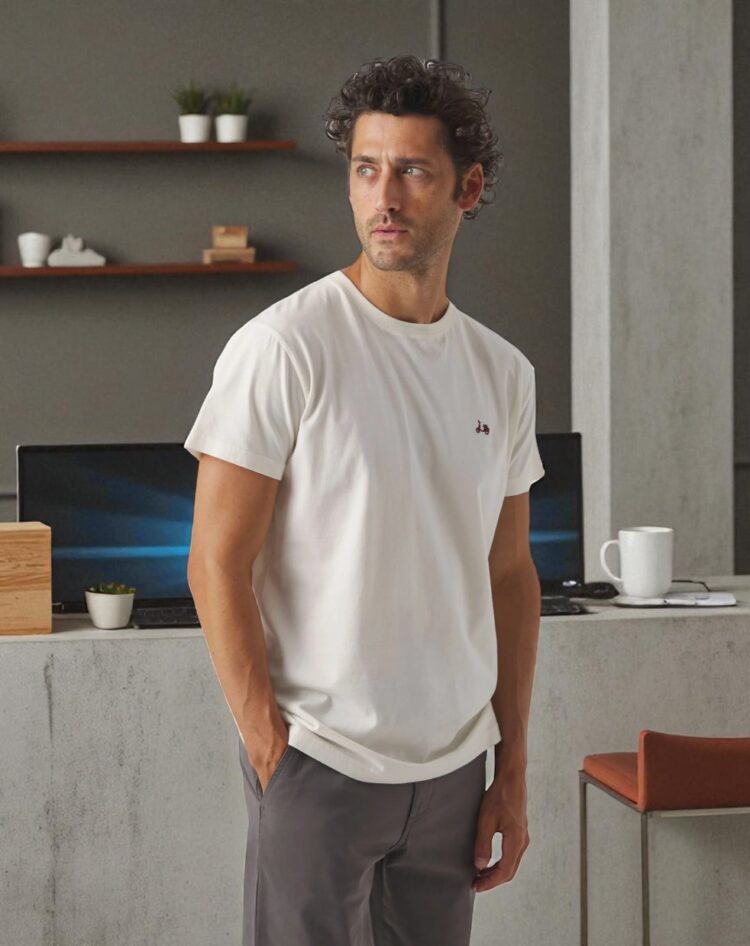 Camiseta Scotta brand crudo