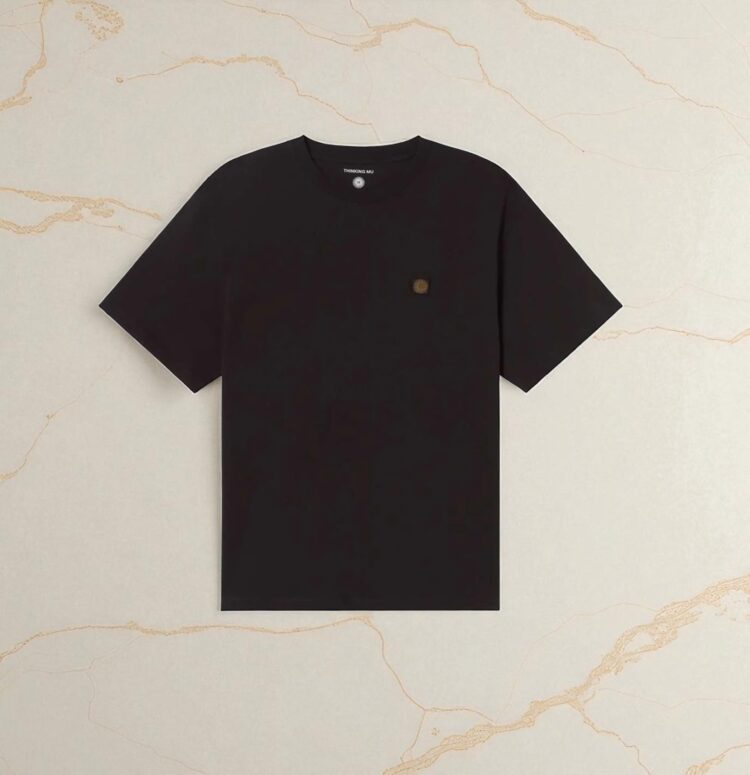 Camiseta negra Sol type