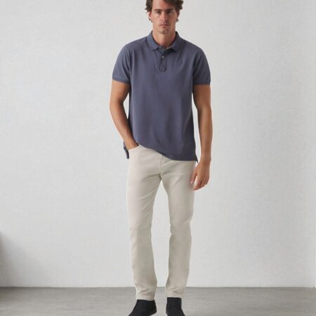 Polo Scotta Garment azul