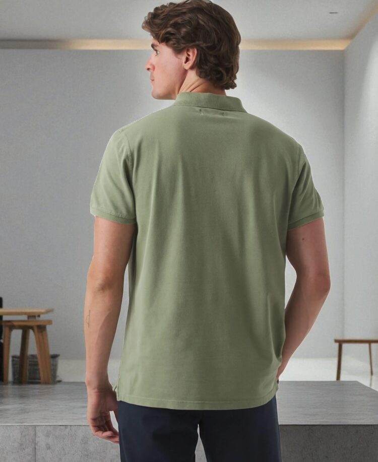 Polo Scotta Garment khaki