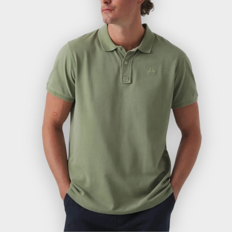 Polo Scotta Garment khaki