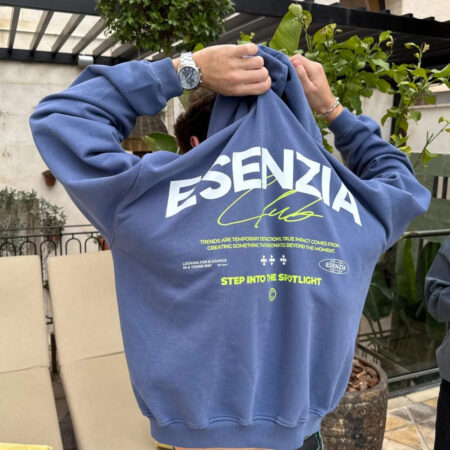 Sudadera Esenzia cobalt Signature