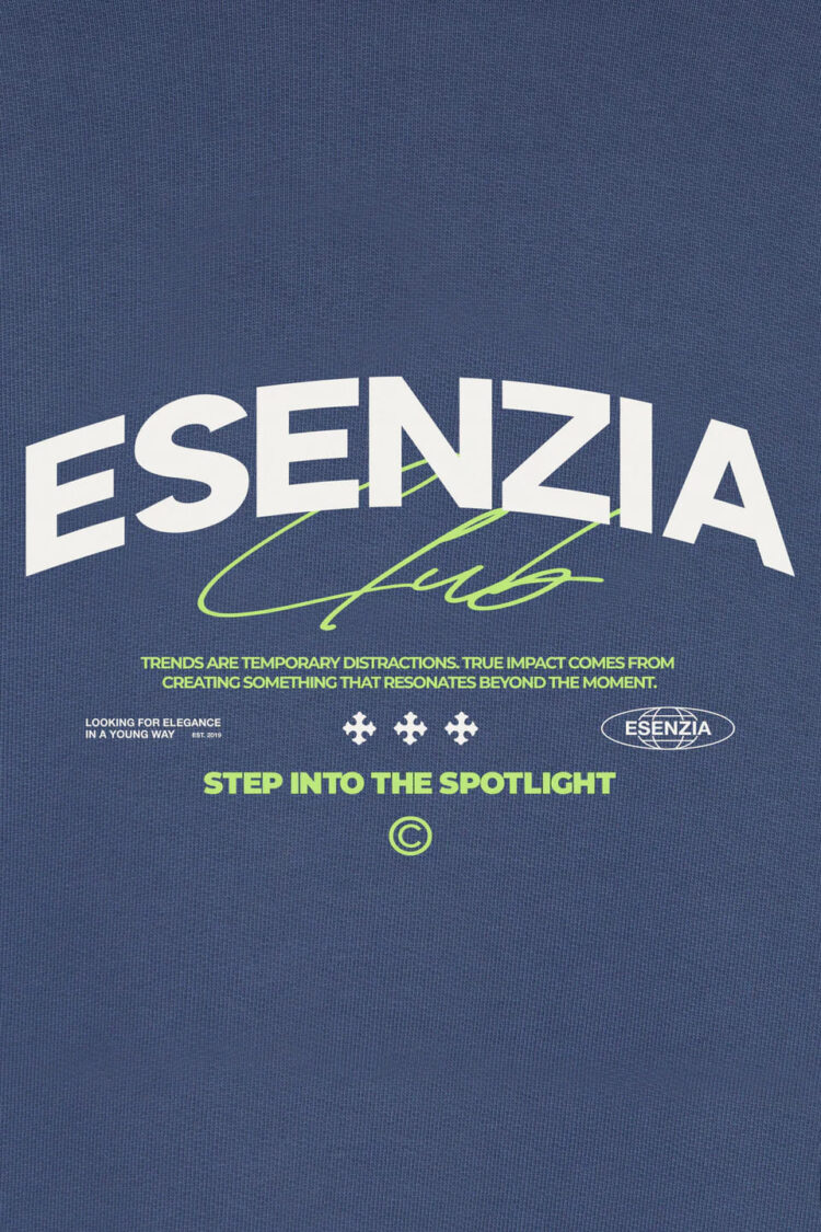 Sudadera Esenzia cobalt Signature