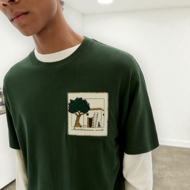 Camiseta Bordada house Aaron