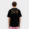 Camiseta negra Sol type