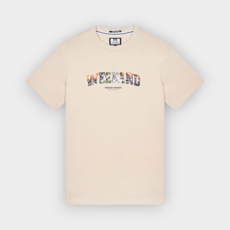 camiseta Weekend Saturday calcium