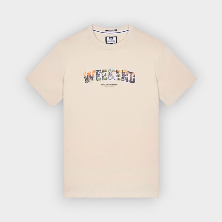 camiseta Weekend Saturday calcium
