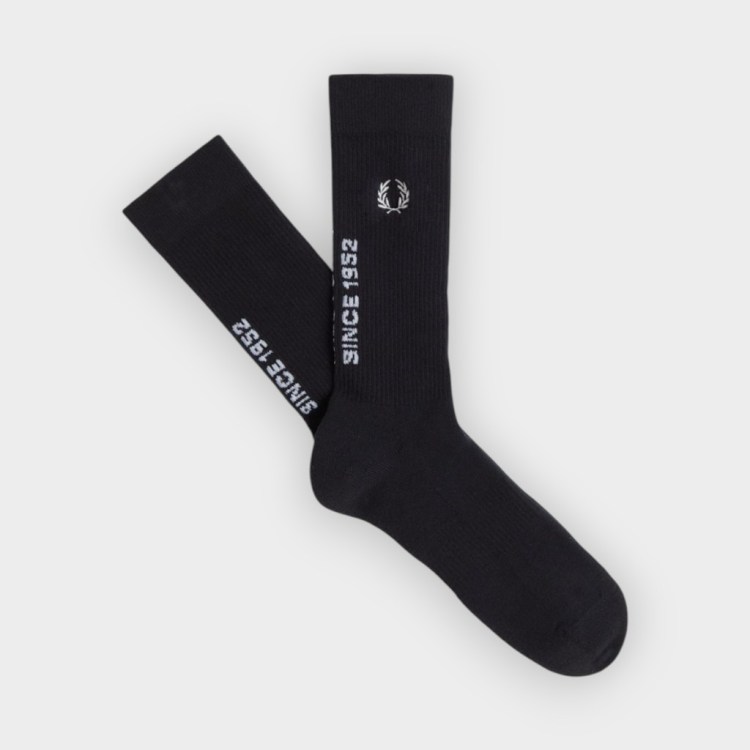 Calcetines Fred Perry negro