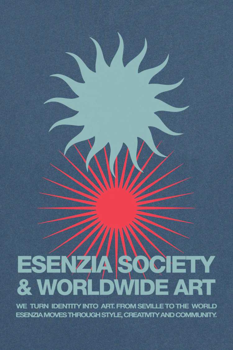 Camiseta Esenzia Blue Sunset