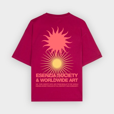 Camiseta Esenzia Pink Sunset