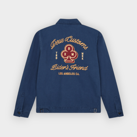 Deus Ex Machina – Chaqueta Basto Club Jacket Navy