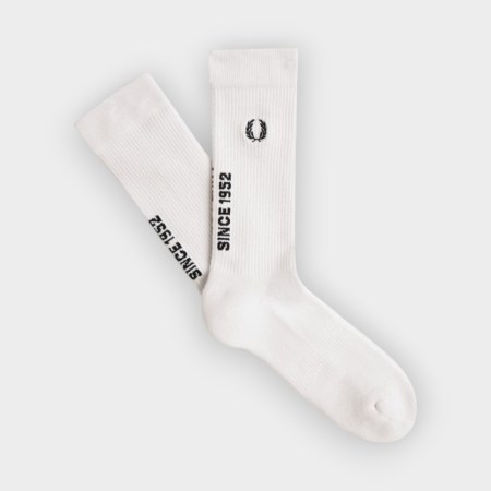 Calcetines Fred Perry blanco