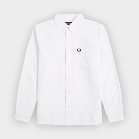 Camisa Oxford blanca