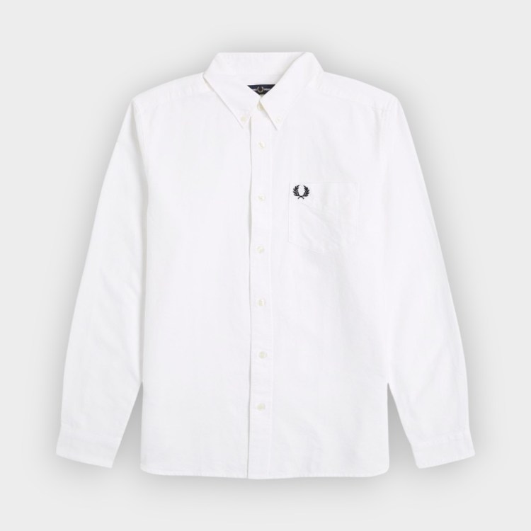 Camisa Oxford blanca