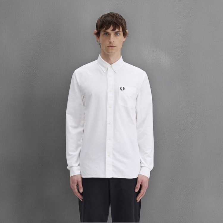 Camisa Oxford blanca