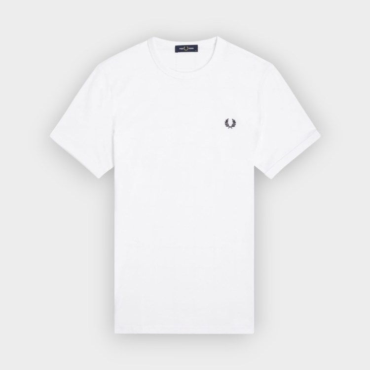 Fred Perry Ringer blanco
