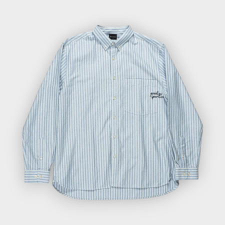 Goodies Sportive – Camisa BB Oxford Shirt Blue Stripe