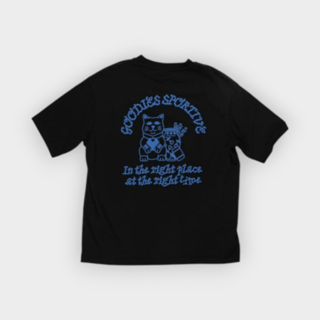 Goodies Sportive – Camiseta Cats Black Tee